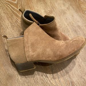 Toms Brown Suede Bootie